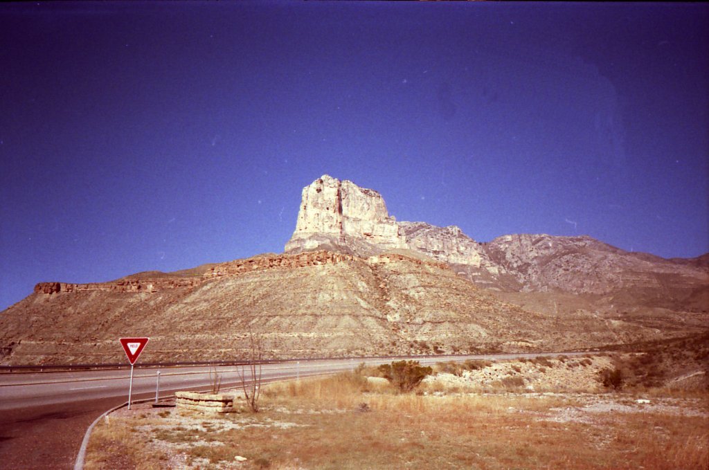 Guadalupe Mountains National Park, El Capitan (11.11.1990)