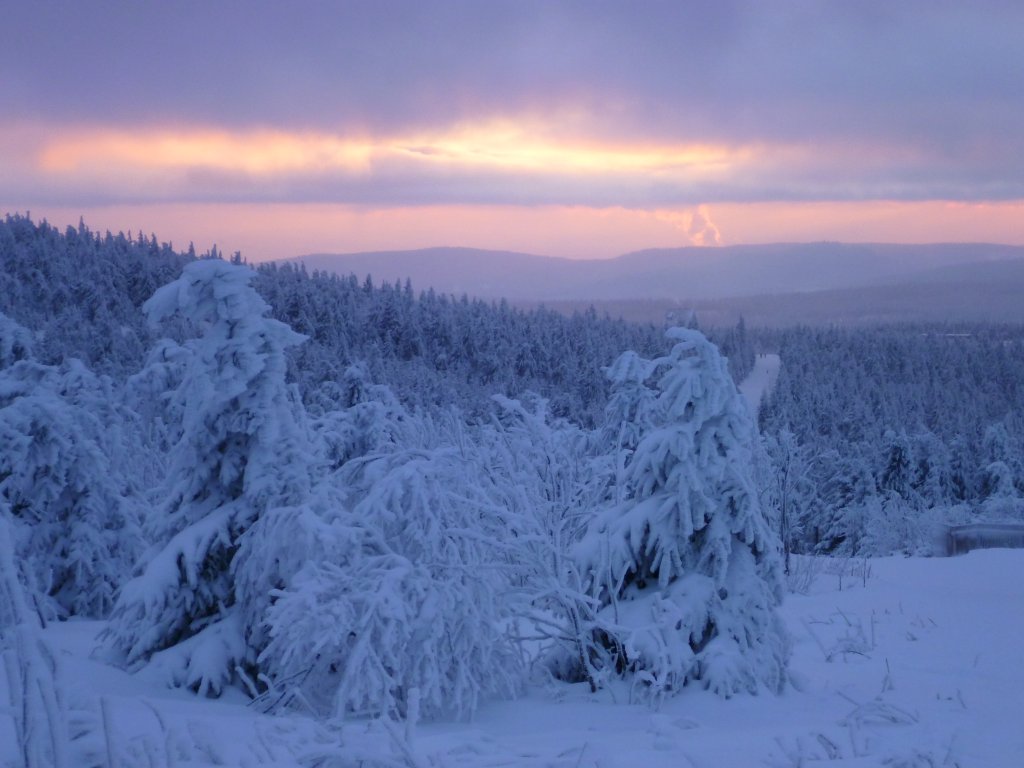 Hier ein paar Eindrcke vom Fichtelberg, am 12.01.13 bei -12 Grad.