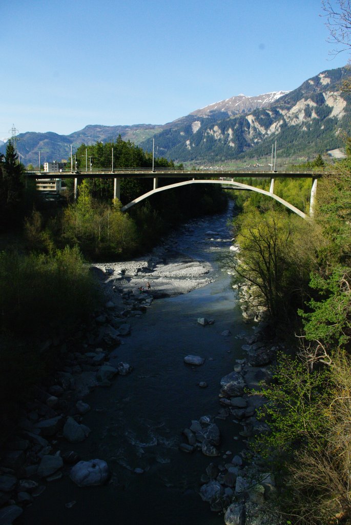 Hinterrhein bei Sils im Domleschg (10.04.2011)