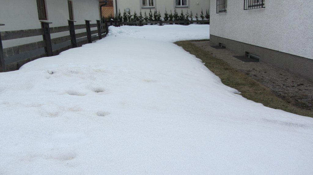 In Kitzbhel lag am 4.3.2012 noch recht viel Schnee!