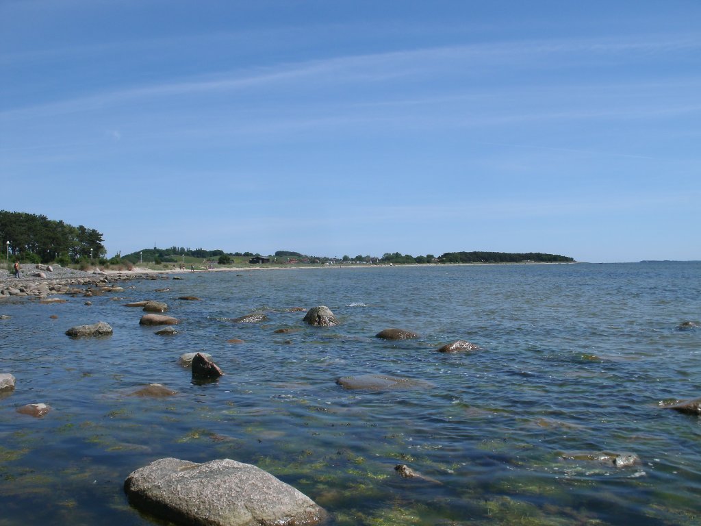 In Klein Zicker könnte man Meinen man sei am Ende von Rügen.Aufgenommen am 02.Juni 2011.