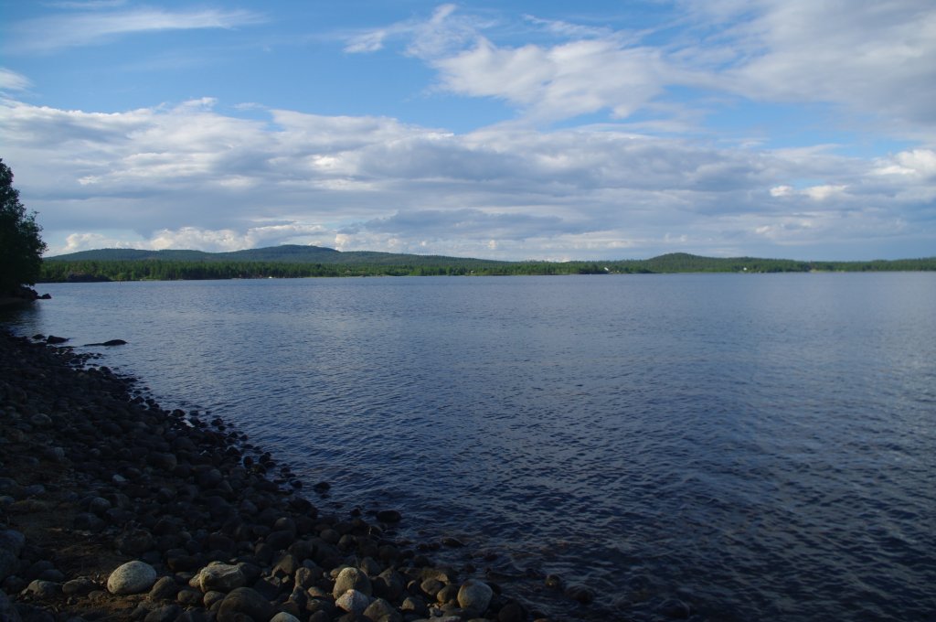 Inarijrvi See bei Inari (04.07.2013)