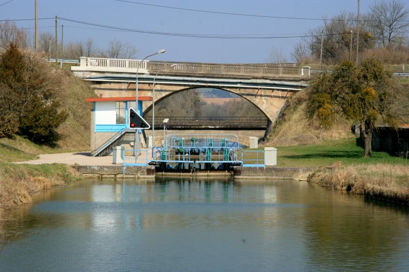 Kanallandschaft im Val di Meuse; 25.03.2012