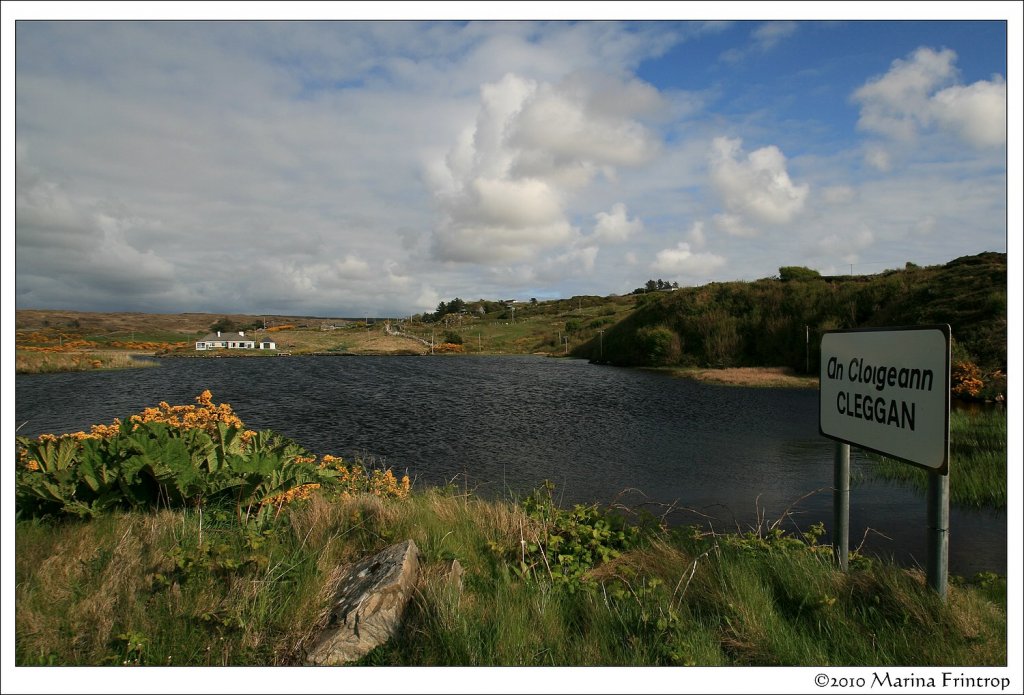 Kleiner See bei Cleggan, Connemara - County Galway, Irland.