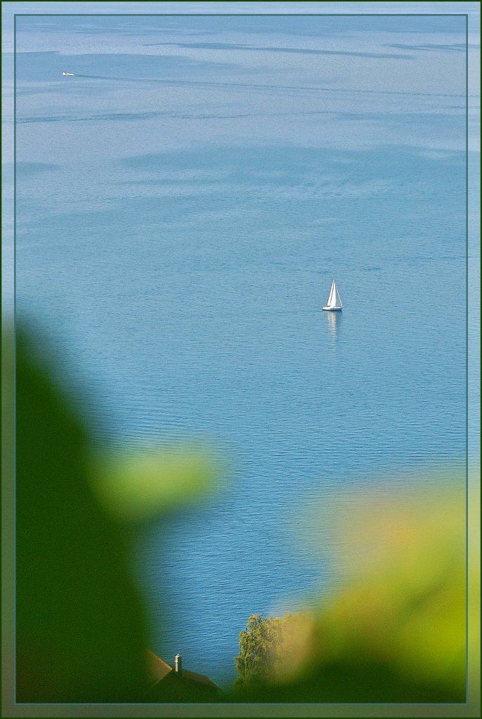 Kleines Schiff auf grossem See.
(03.10.2010)