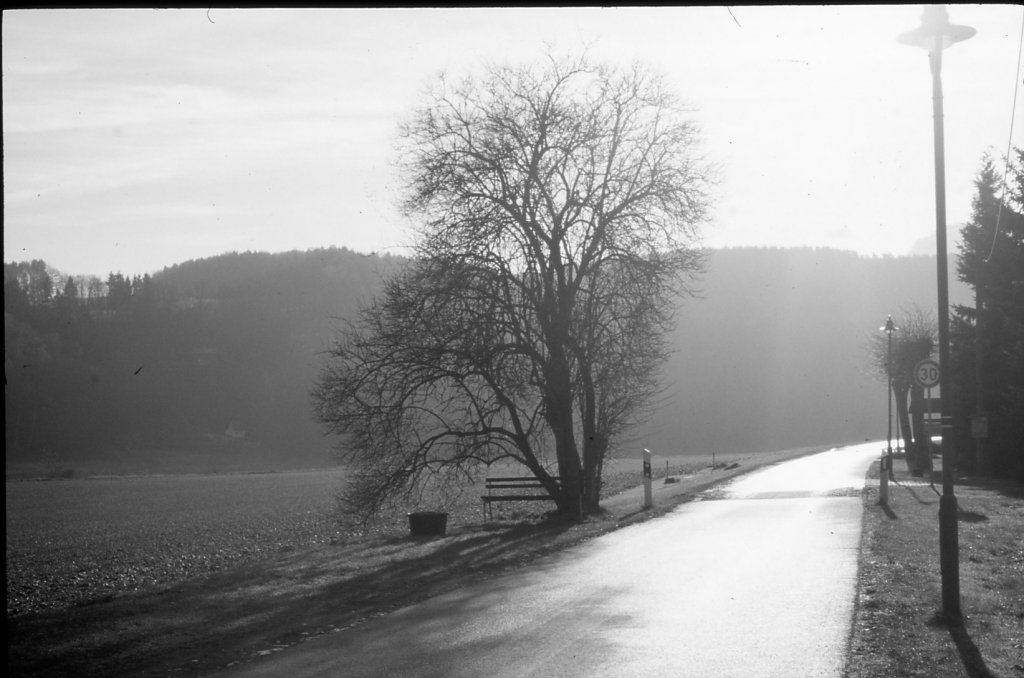 Kurort Rahten im Elbtal am 29. Dezember 2009