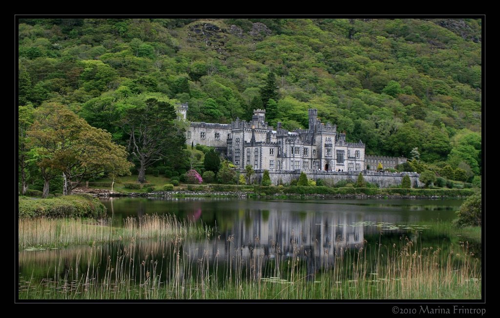 Kylemore Abbey, Connemara - Irland. Infos: http://de.wikipedia.org/wiki/Kylemore_Abbey