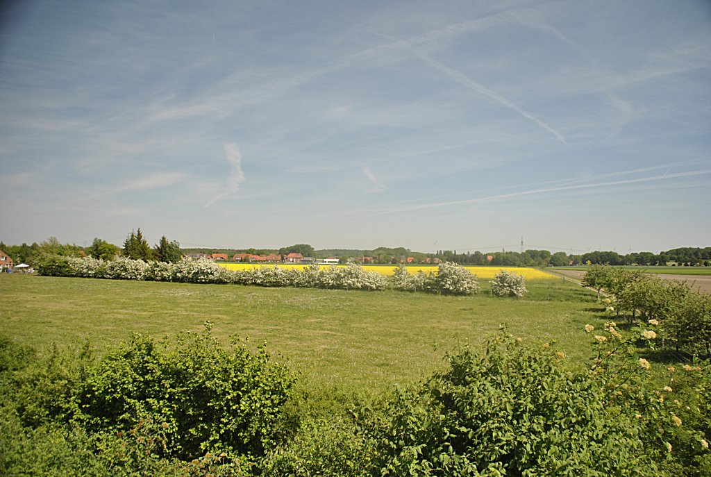 Landschaftbild bei Hagen zwischen Nienburg und Hannover, am 09.05.2011.