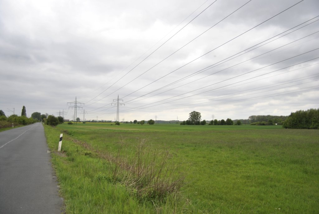 Landschaftsbild, zwischen Ahlten und Lehrte, am 10.05.2010.