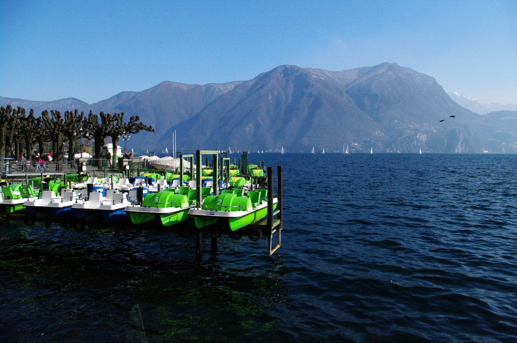 Luganer See bei Lugano (14.03.2010)