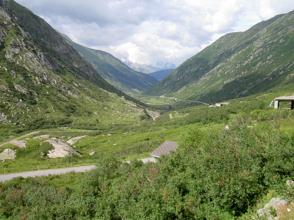 Lukmanier Pass, Valle San Maria bei Olivone (25.07.2010)