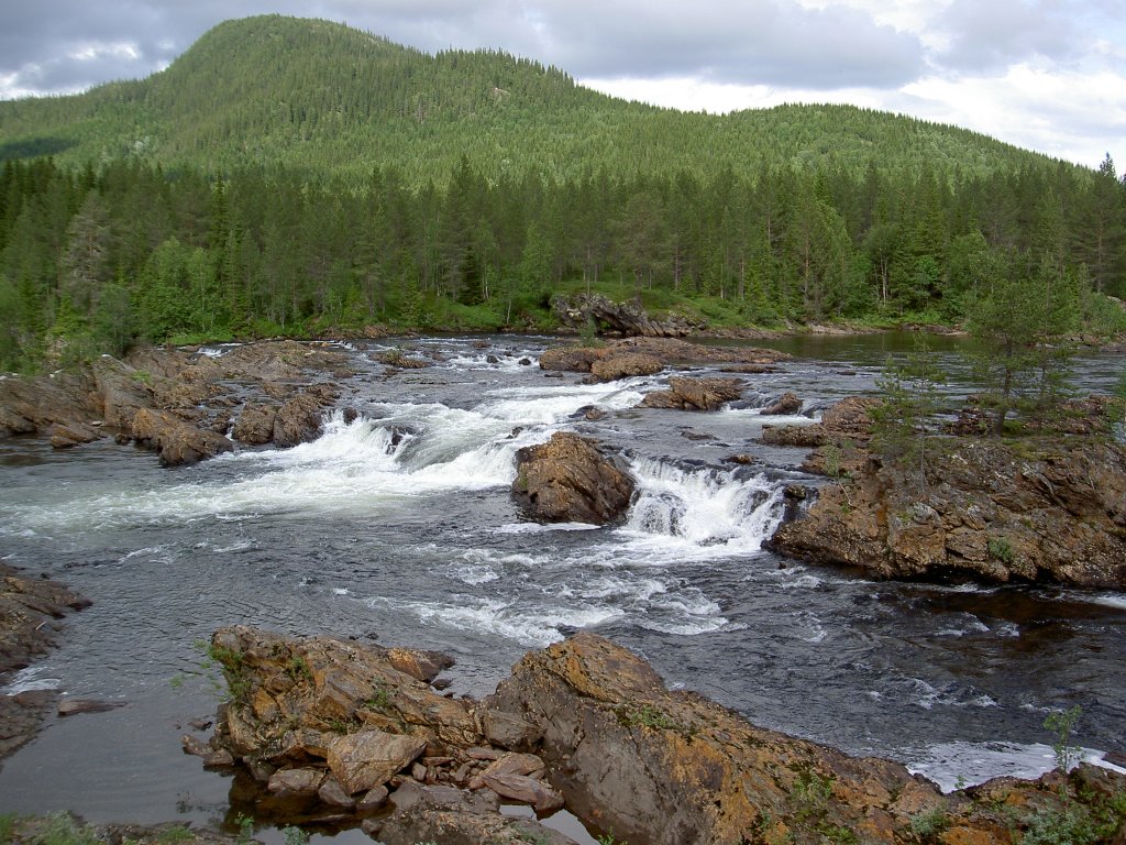 Namskoggan Wasserflle des Namses Fluss (28.06.2013)