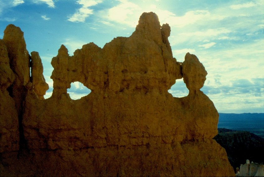 Nochmals ein Impression im Bryce Canyon. Die Aufnahme entstand im Jahr 1998