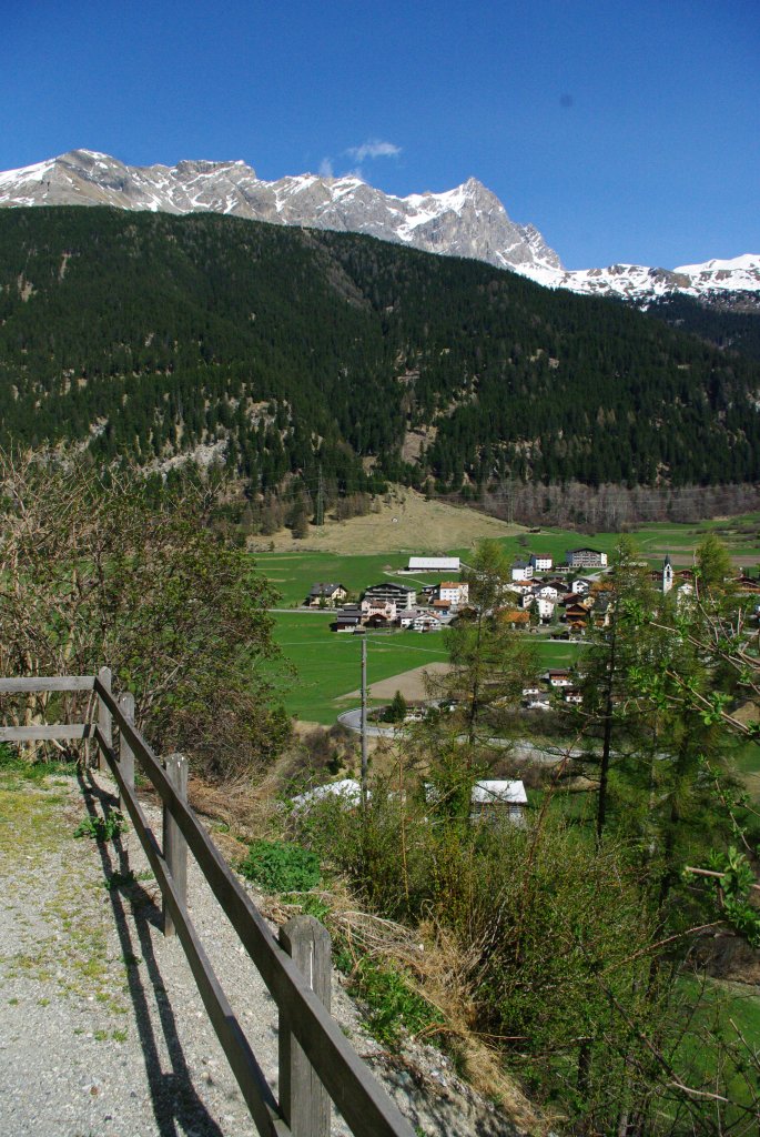 Oberhalbstein Tal, Piz Mitgel 3159 M., bei Riom (10.04.2011)