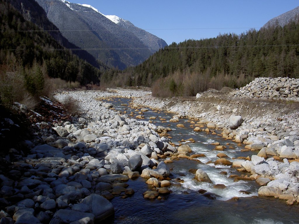 Oetztaler Ache bei Oetz (01.04.2013)