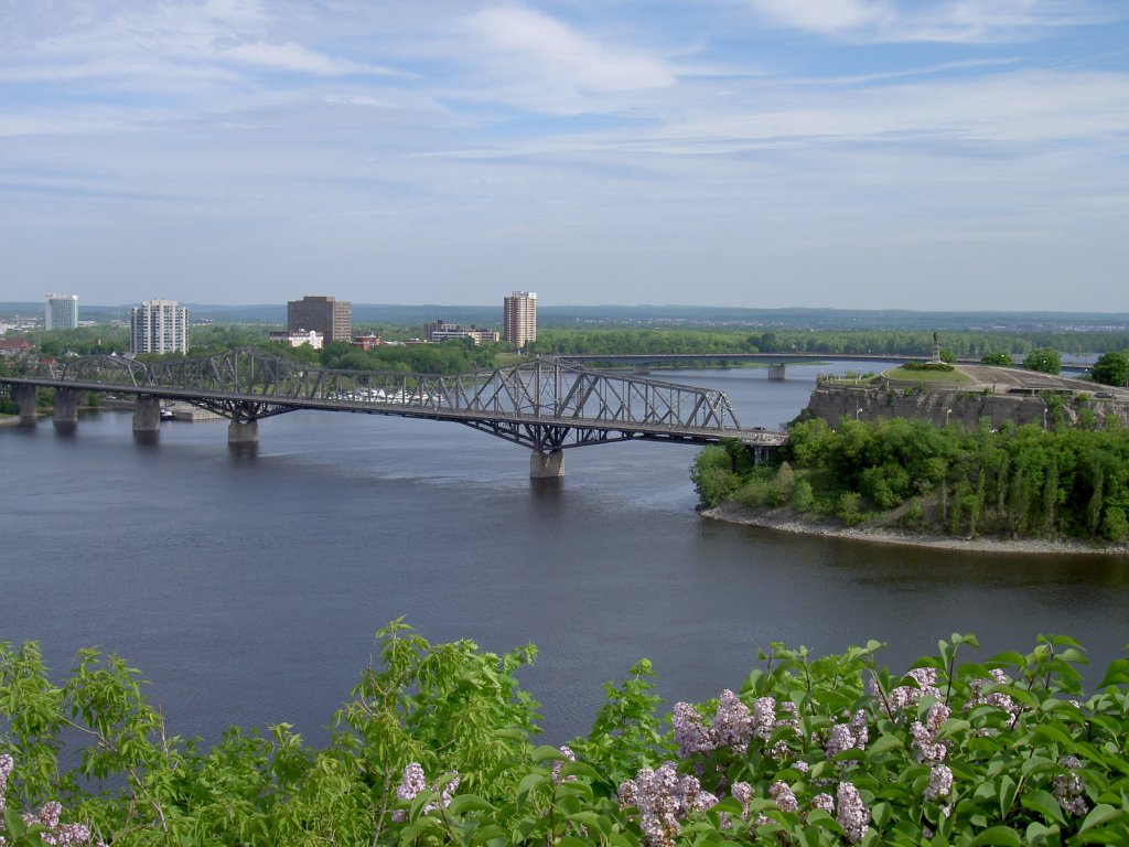 Ottawa, Ottawa River mit Alexandra Brcke (05.06.2005)