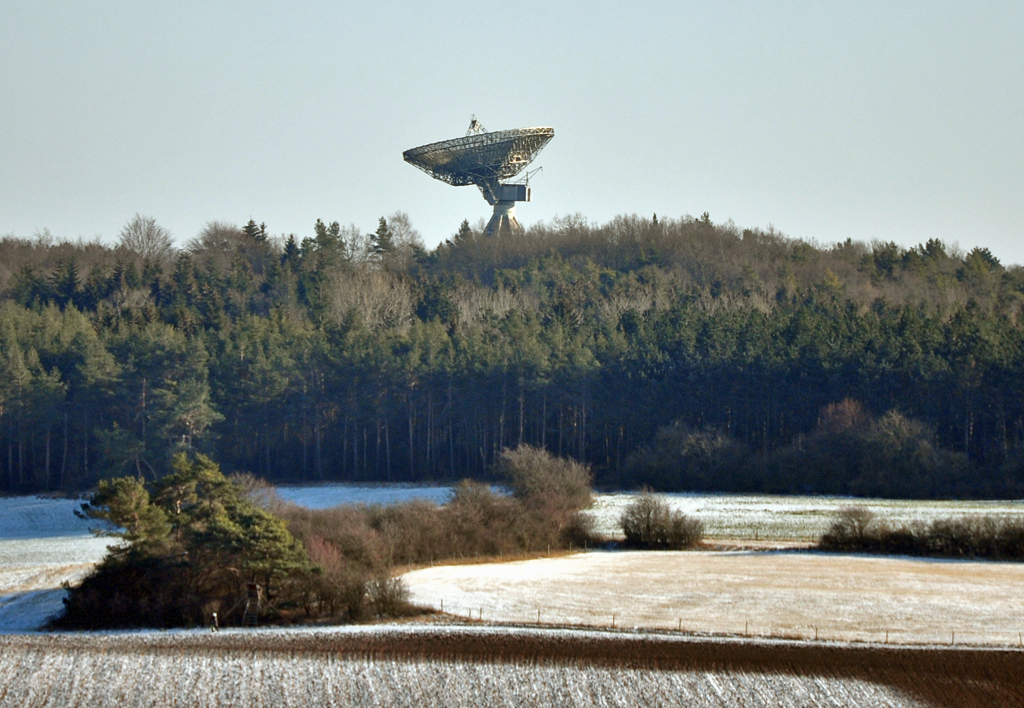 Radioteleskop bei Bad Mnstereifel - 04.02.2012