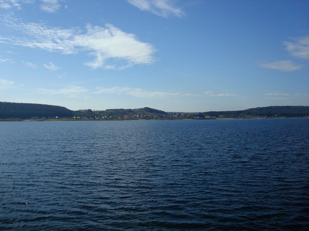 Ramsberg am Groen Brombachsee in Franken, Okt.2009