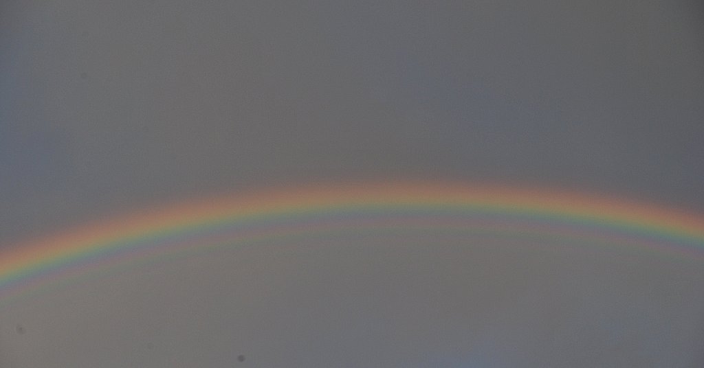 Regenbogen am 19.10.2010 ber Lehrte.