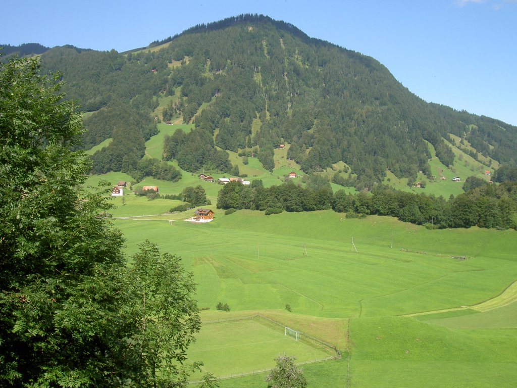 Rossberg 1580 Meter, bei Sattel im Kanton Schwyz (09.08.2010)