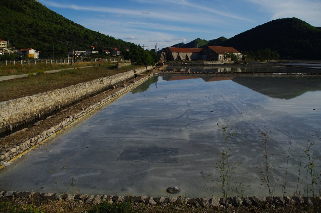 Salzsalinen bei Ston, Dalmatien (09.10.2011)