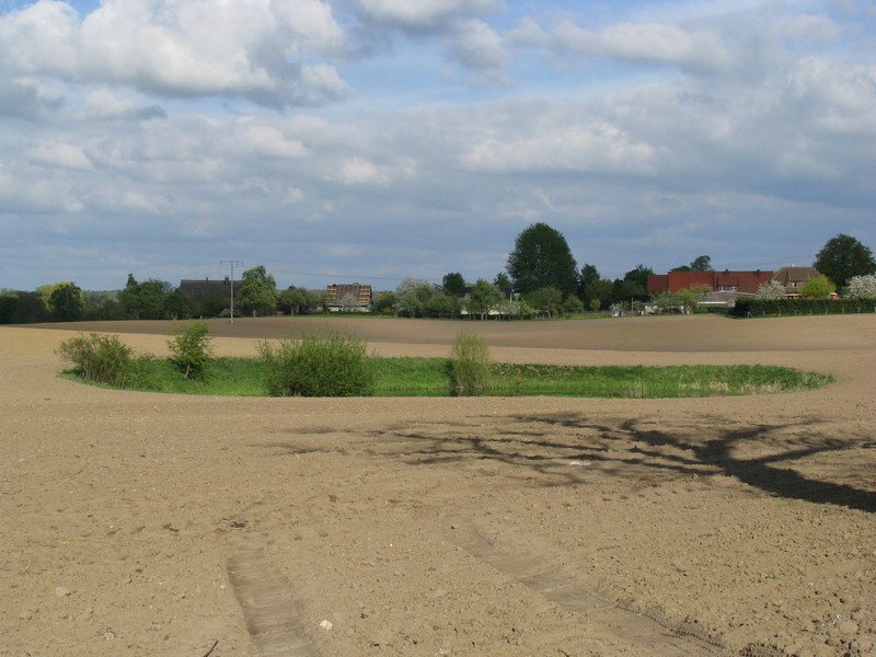 Soll mit Blick nach Gro Hundorf (NWM) an der Strae von Gro Hundorf nach Kchelstorf [Mai 2010]