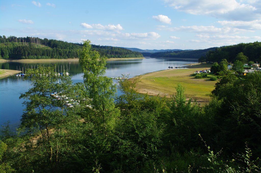 Sorpetalsperre bei Langscheid, Hochsauerland Kreis (01.08.2011)