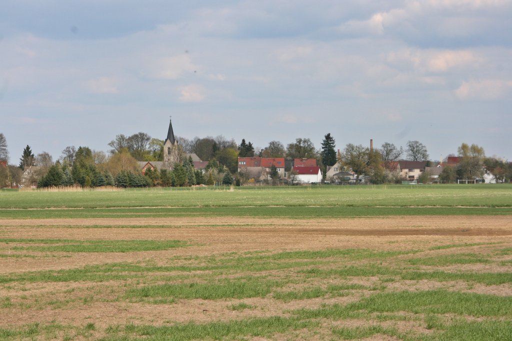 Stadt Guben, Ortsteil Gro Breesen, Teilansicht, 16.04.2011