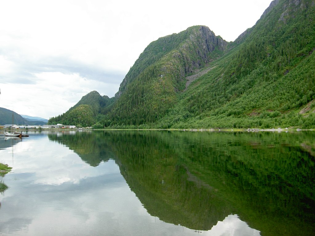 Stortuva Berge (818 M.) bei Mosjoen am Vefsnfjord (28.06.2013)