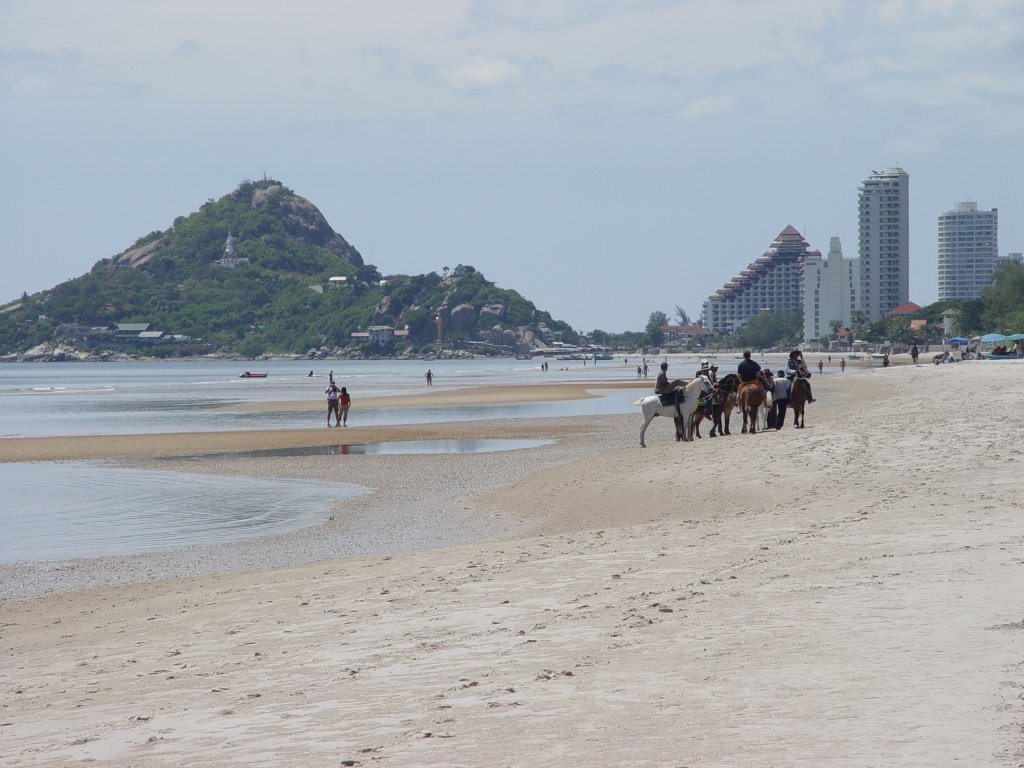 Strand und Halbinsel bei Hua Hin am 16.09.2006