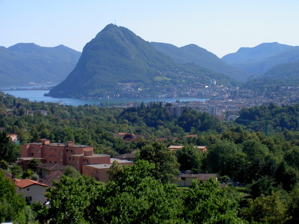 Tessin, Aussicht auf Lugano von Dino (18.06.2011)