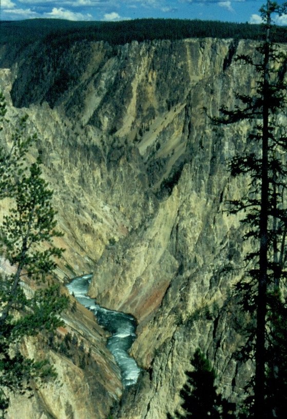  The Grand Canyon of the Yellowstone  - Juli 1997