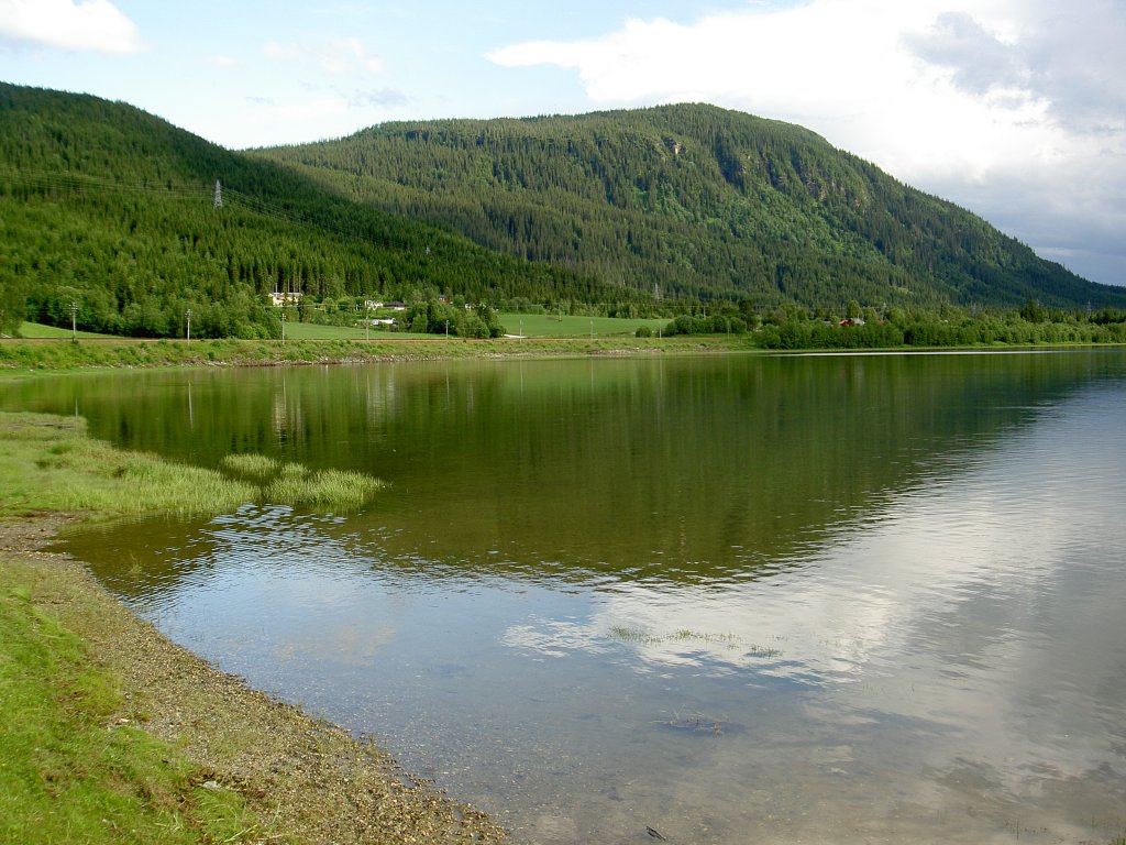 Vallabotnet Bucht am Sorfjord bei Bjerka (28.06.2013)