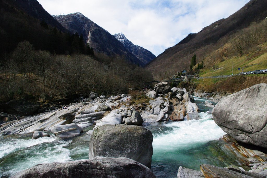 Versazca Fluss bei Lavertezzo (28.03.2010)