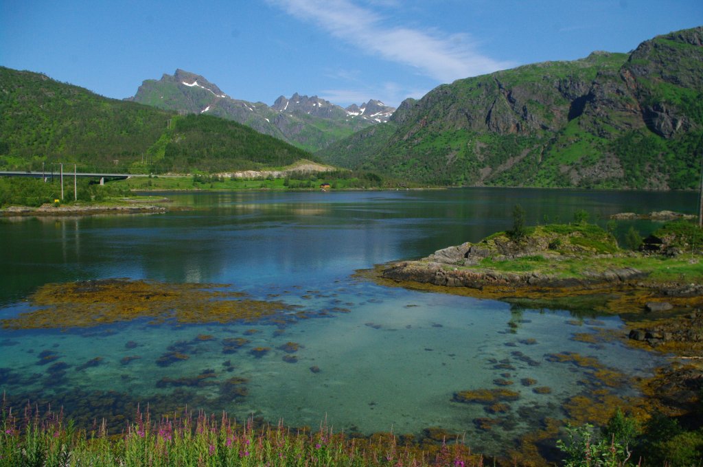 Vesterstraumen am Oksfjord, Lodingen (01.07.2013)