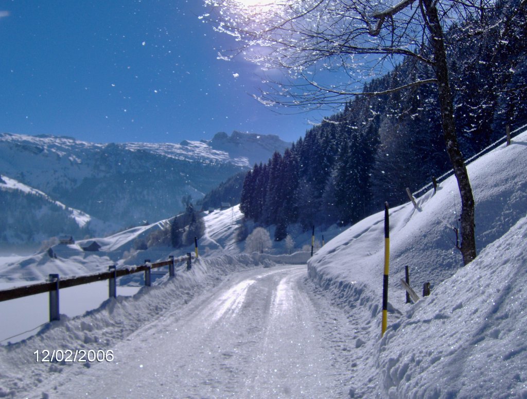 Wggital an einem Sonnigen Winternachmittag im 2005