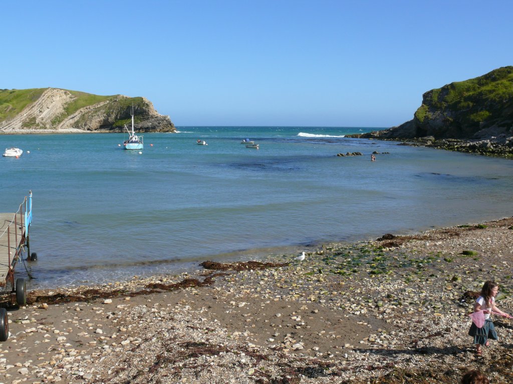 West Lulworth, Lulworth Cove am 12.07.2009