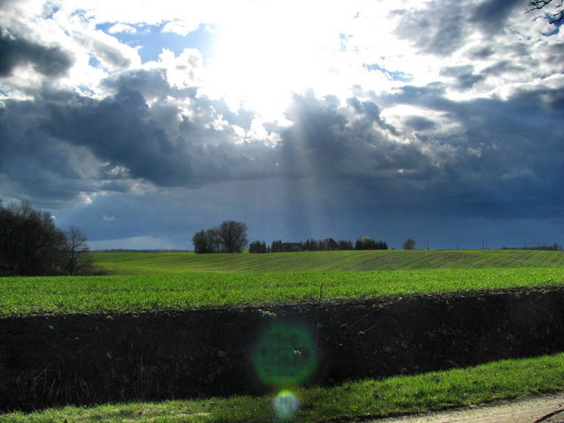 Wetterbild aus der Nhe von Pfarrhof (NWM) Ostern 2010