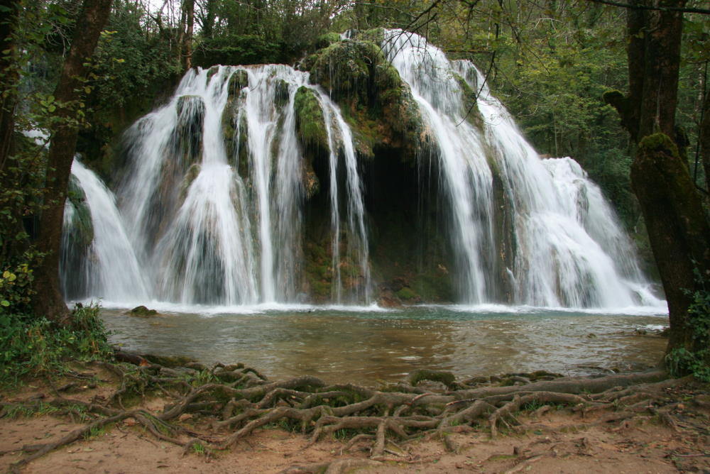 Wie aus einem Mrchenfilm Cascades de Tufs bei Baume-les-Messieurs; 30.09.2012