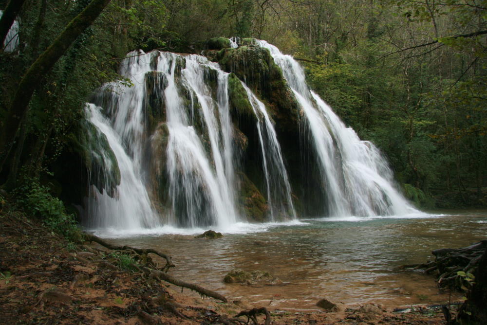 Wie aus einem Mrchenfilm Cascades de Tufs bei Baume-les-Messieurs; 30.09.2012