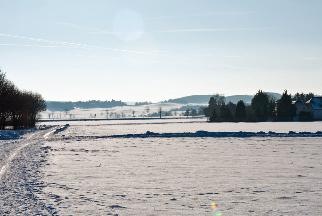 Winter in der Voreifel bei Euskirchen - 05.01.2011