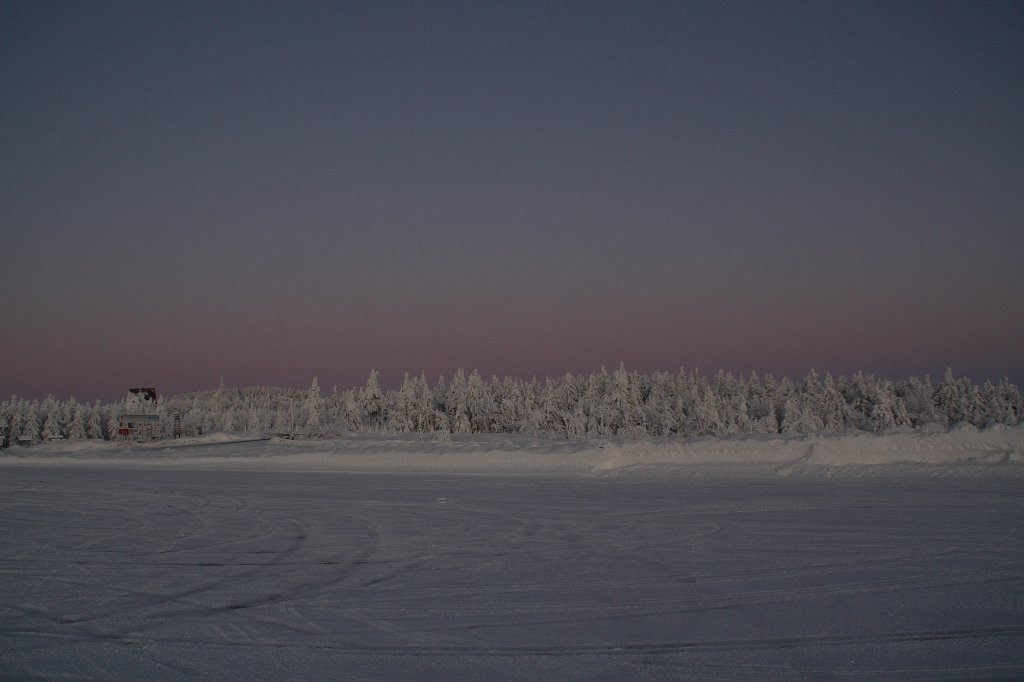 Winterabendzauber auf dem Fichtelberg am 22.01.10. 