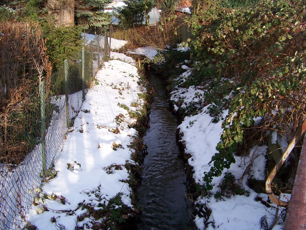 Winterlandschaftaufnahme von Winter `10 in Lehrte.