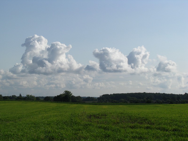 Wolkenformation bei Strohkirchen (NWM) 18.09.2008