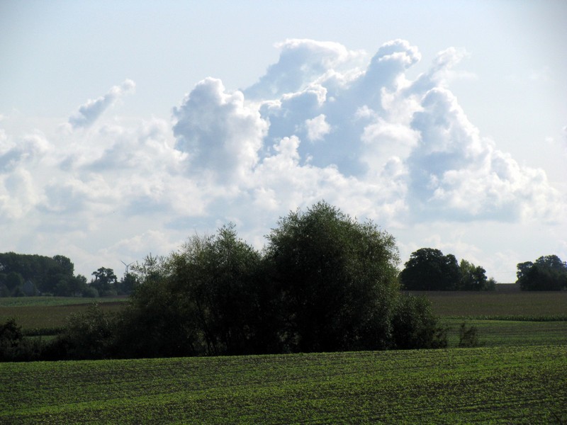 Wolkenformation bei Strohkirchen (NWM) 18.09.2008