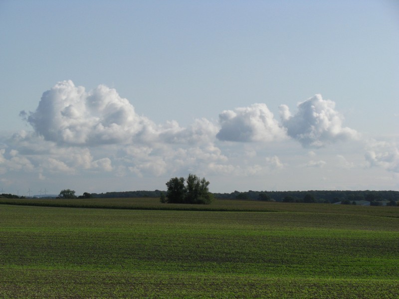 Wolkenformation bei Strohkirchen (NWM) 18.09.2008