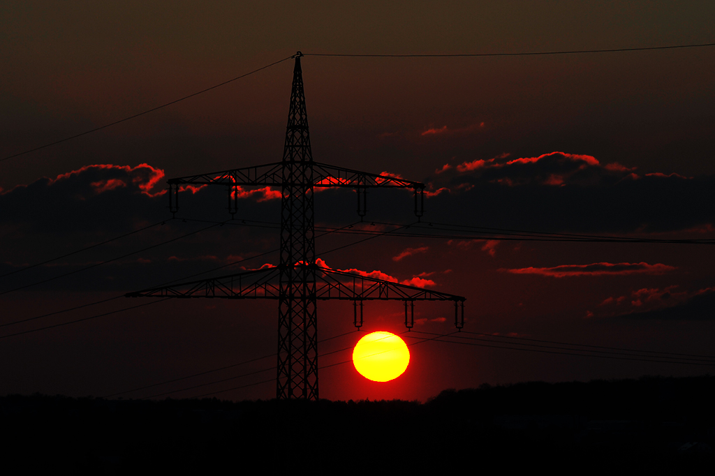 05.05. 2017 Sonnenuntergang zwischen Hattenhofen und Sparwiesen