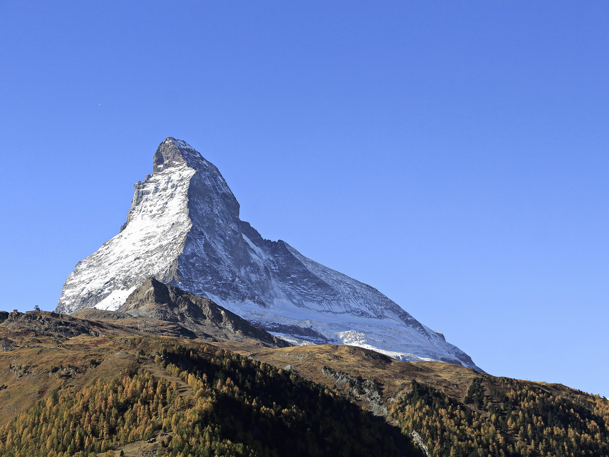 14. Oktober 2019, Der Rundblick auf dem Gornergrat.