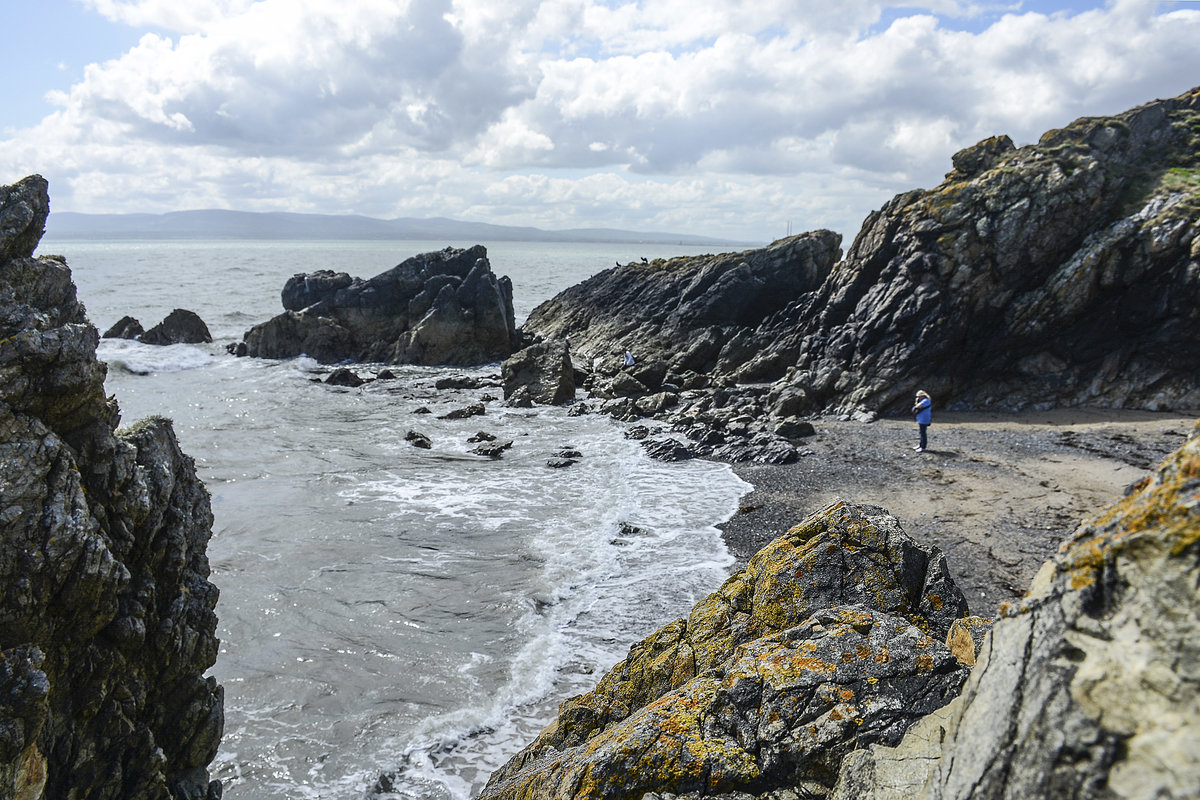 »Sheep Hole« an der Südküste von Howth Head.
Aufnahme: 12. Mai 2018.