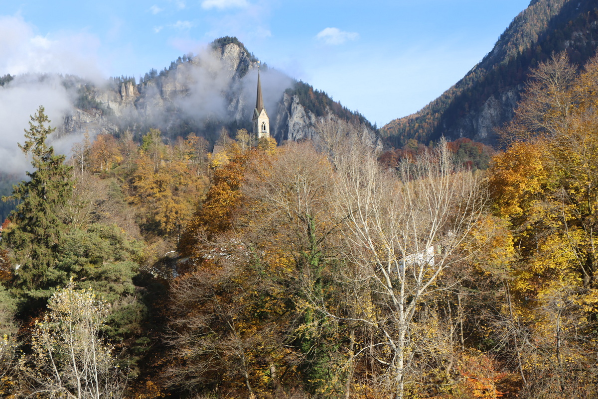 20. November 2023 Blick in die Region bei Reichenau.